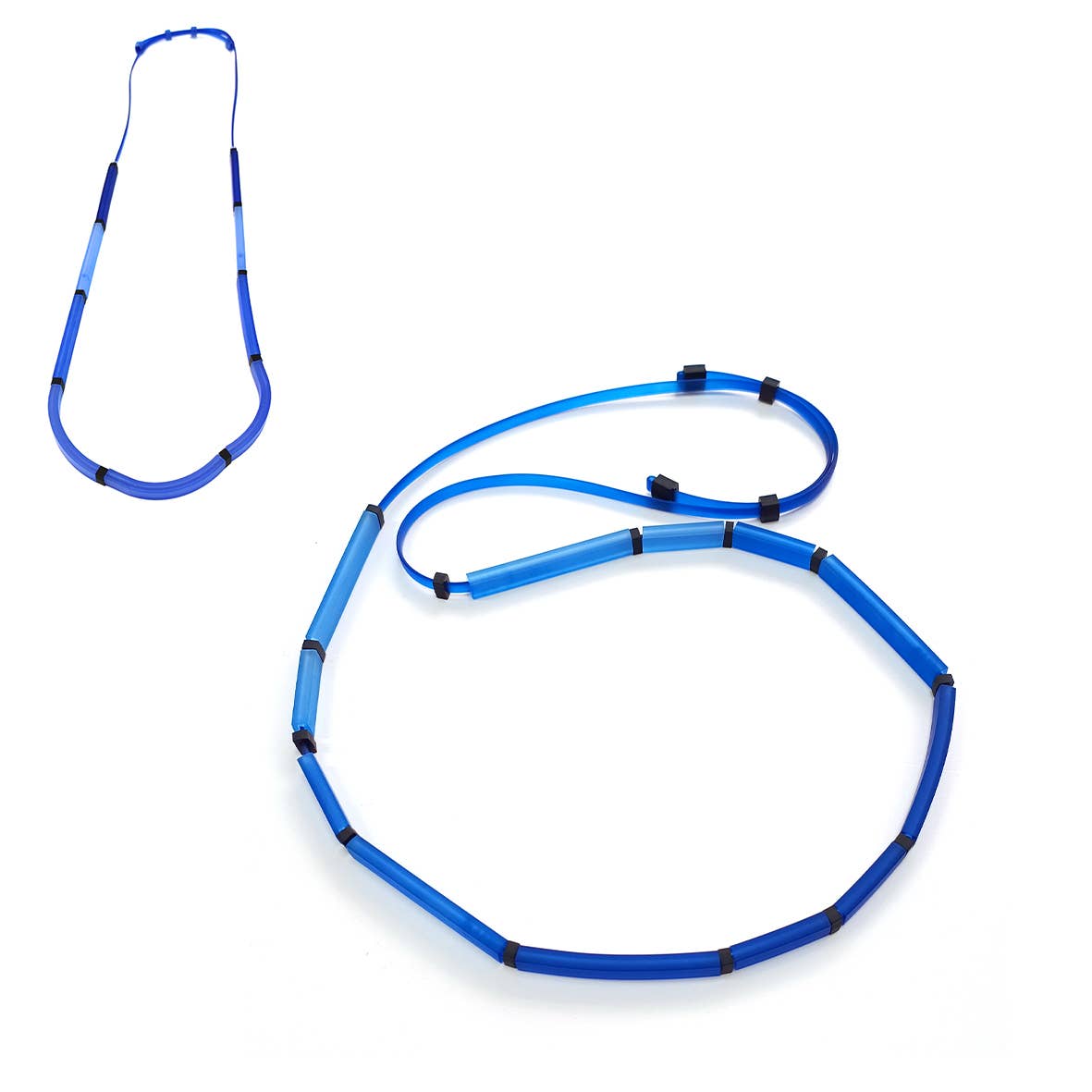 ALEX+SVET - Wholesale Beaded/Pearl Necklace - LORETA long rubber necklace ESSENTIALS line7