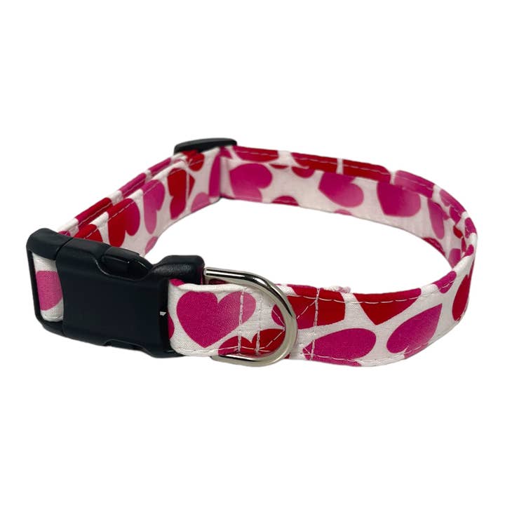 "Hearts" - Dog Collar for wholesale by Sew Cute Creations By Sydni