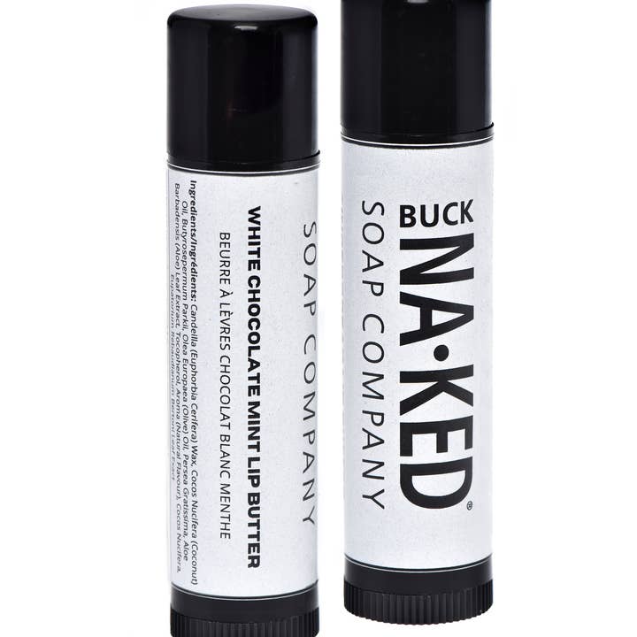 Buck Naked Soap Company - Wholesale Lip Balm Set - Perfect Pout Holiday Lip Butter Collection