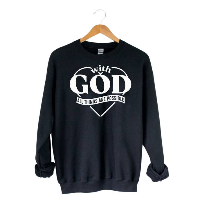 Con Dio tutte le cose sono possibili per la vendita all'ingrosso da parte di Fully Dressed and Blessed