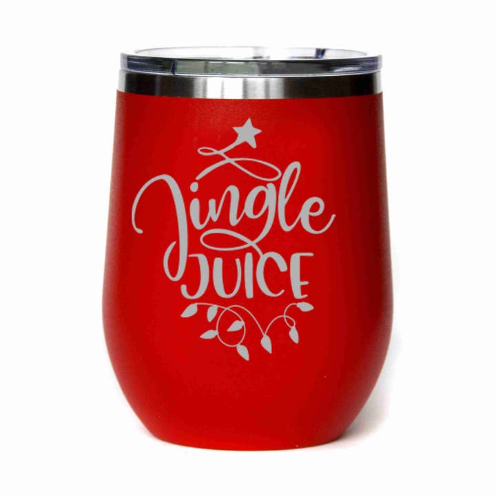 12 Ounce Jingle Juice Christmas Mug for wholesale by Driftless Studios
