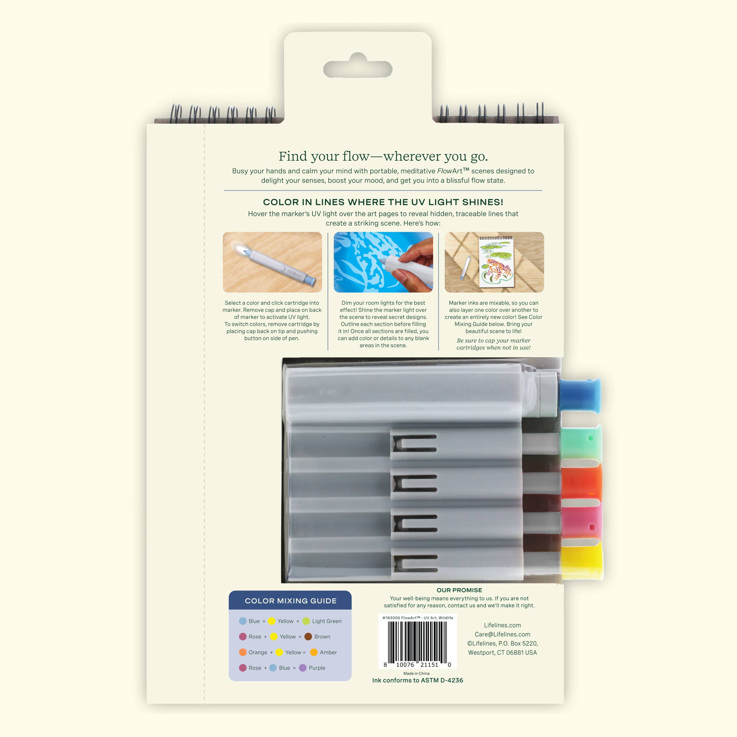 Lifelines - Wholesale Art Set - Kids & Baby - FlowArt  UV- Wildlife 2