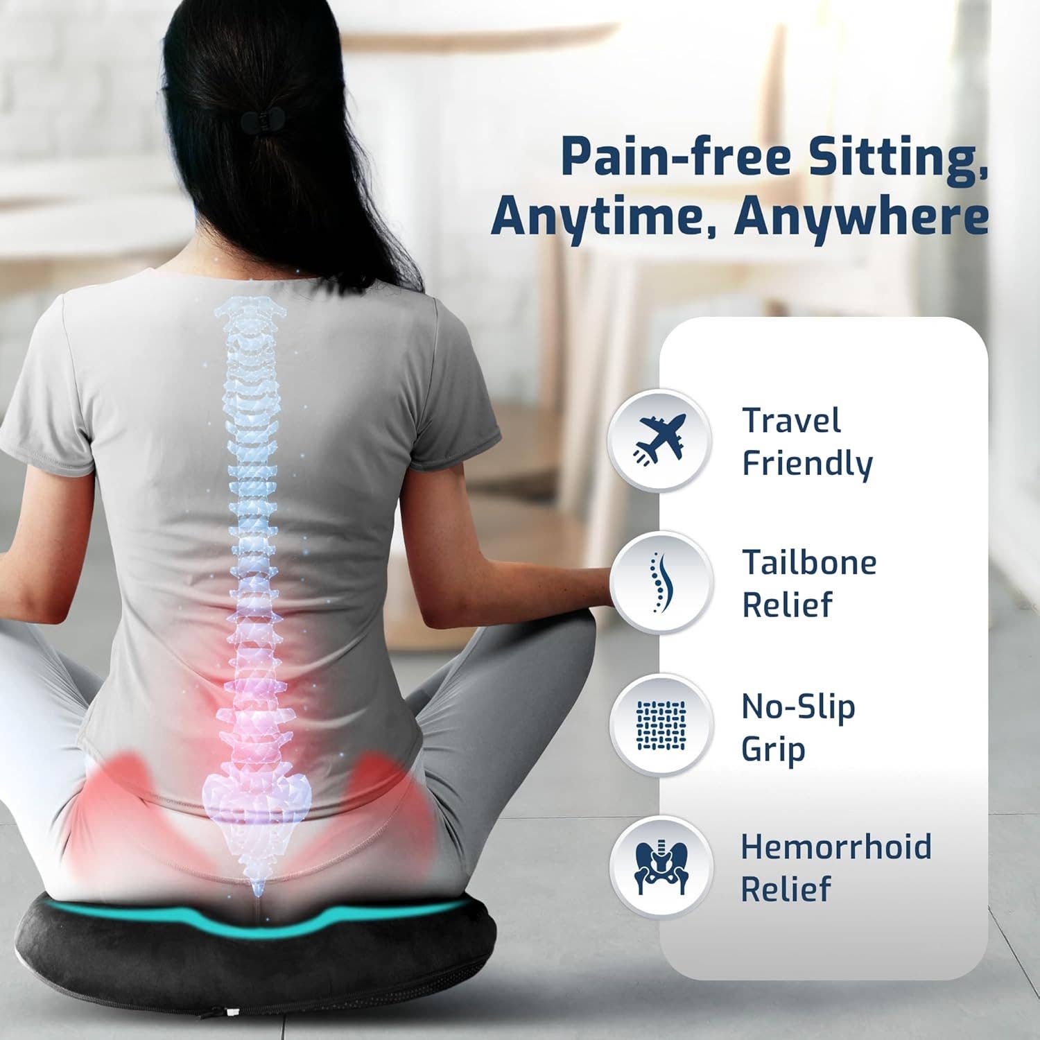 Memory Foam Donut Cushion For Tailbone Pain Why Are Donut Pillow