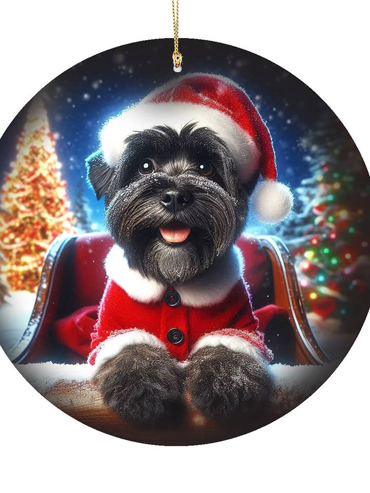 Affenpinscher - Ornamento di Natale in Porcellana per la vendita all'ingrosso da parte di Best of Breed Products