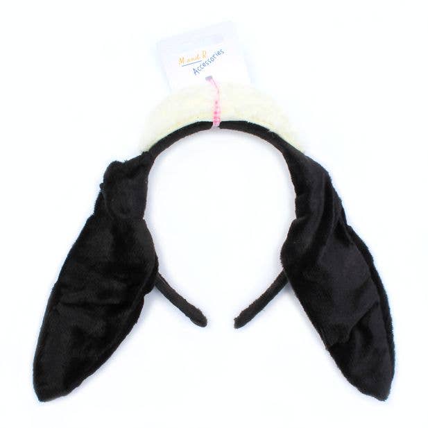 Inca UK - Wholesale Fashion Headband - Kids - Black Sheep Ears Aliceband With Wool Style Top