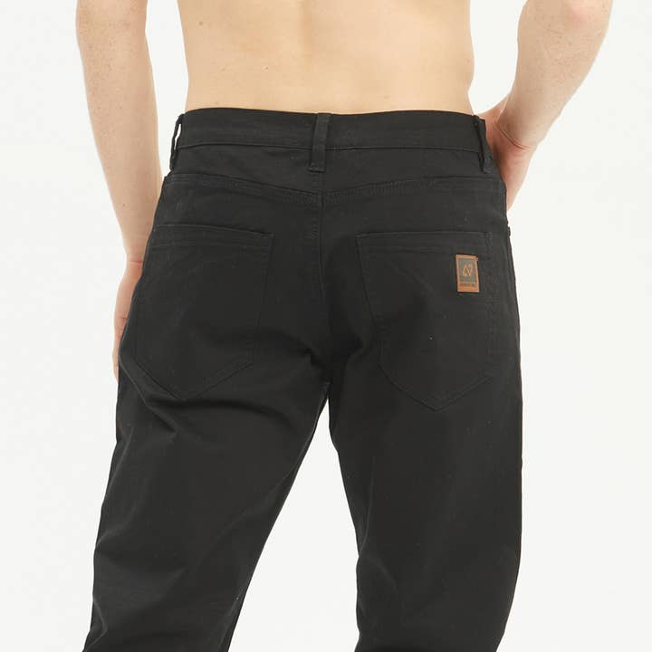 Black NOREE SRG 5-Pocket Stretch Pants/Regular Fit for wholesale on Faire1