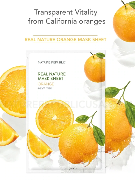 Best Beauty Group - Vente Masque pour le visage - Masque facial NATURE REPUBLIC Real Nature1