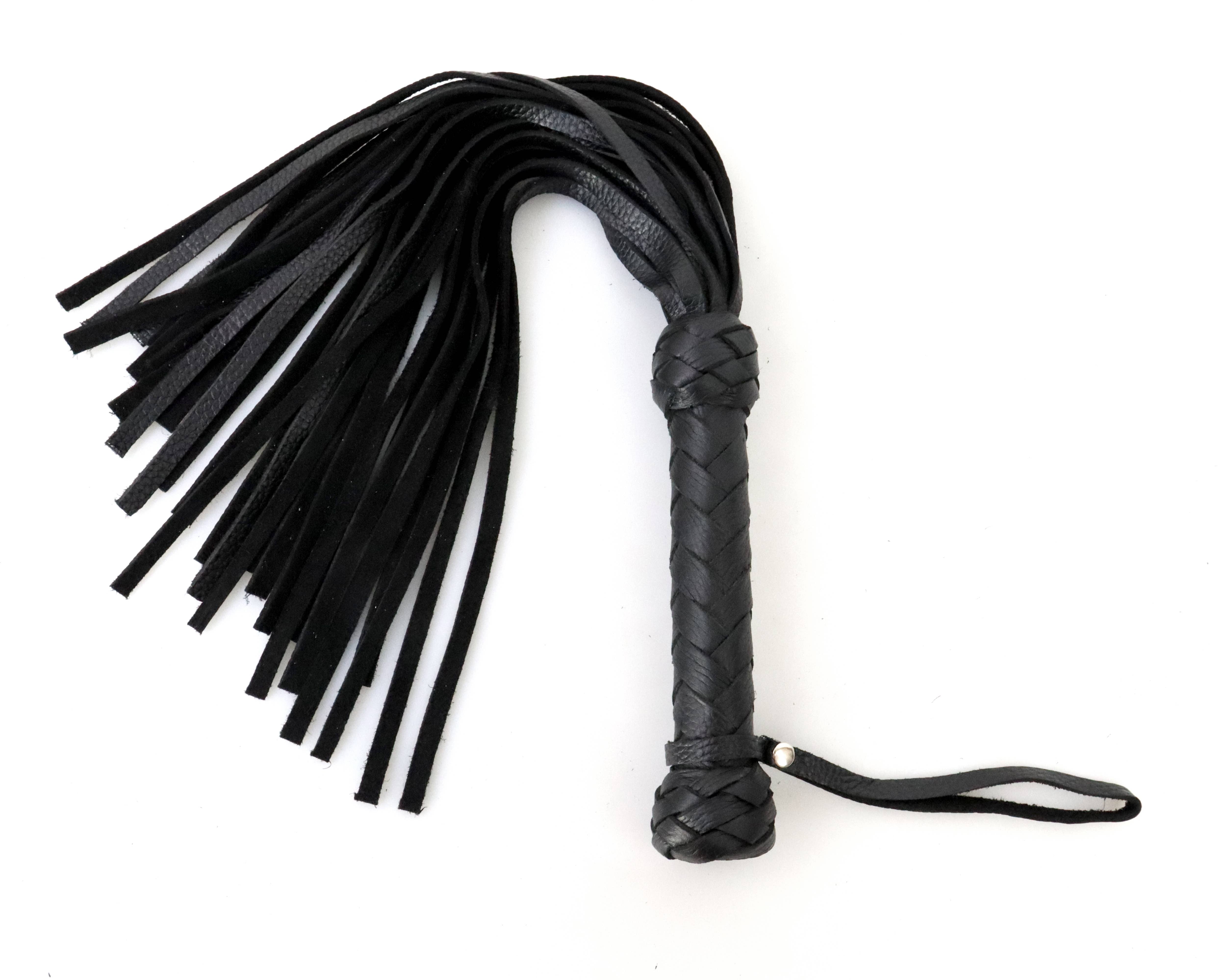 MarquisDeBliss - Wholesale Sex Toy - Bdsm Real Leather Flogger, Martinet Small Whip 19.7in3