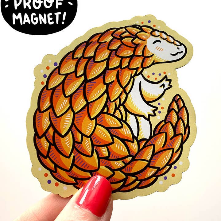 Shop Emily M - Wholesale Magnet - Pangolin Weatherproof Magnet0