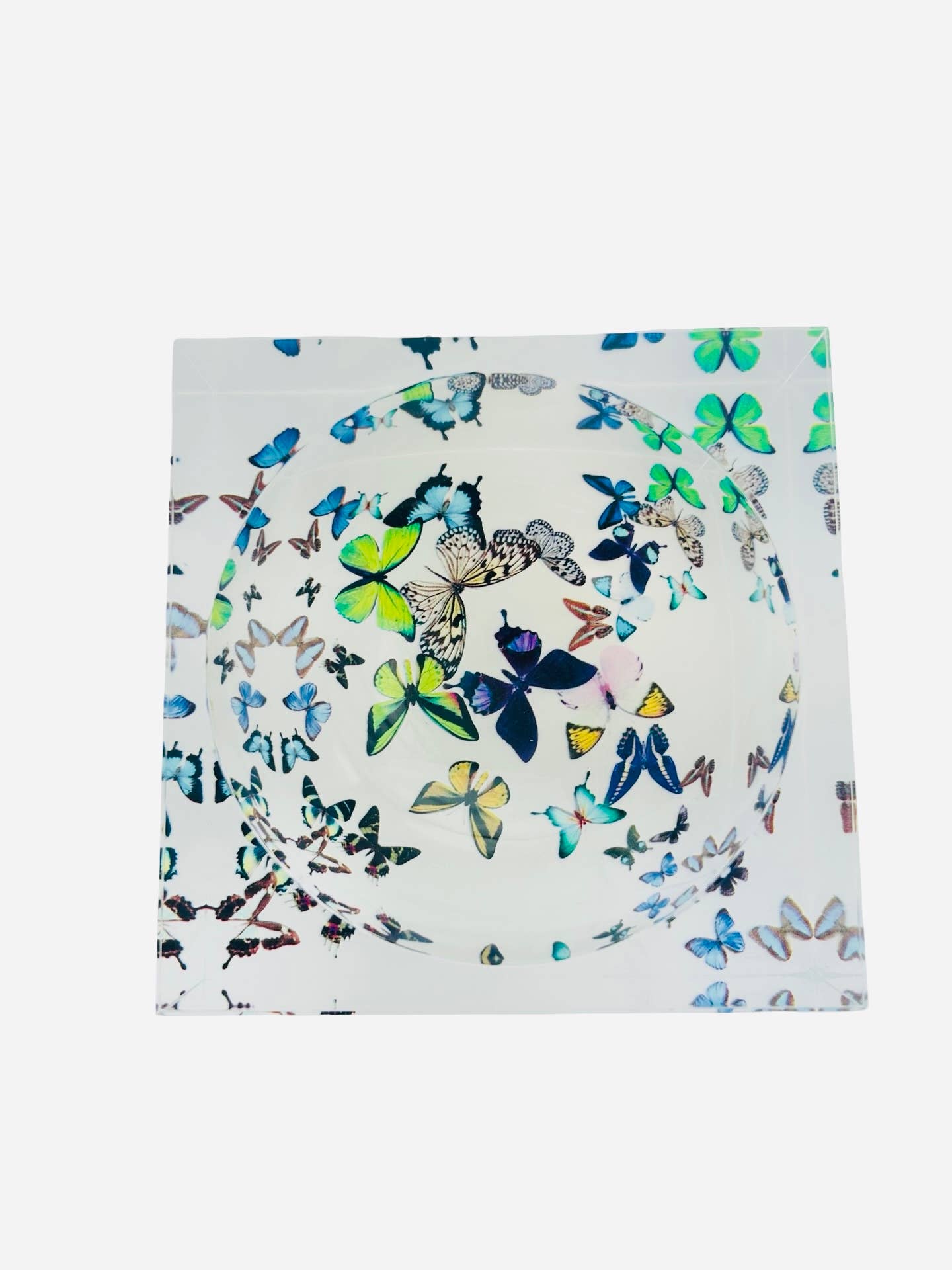 Maven Home - Wholesale Decorative Plate/Dish/Bowl - Aura Acrylic Bowl, Kaleidoscope3