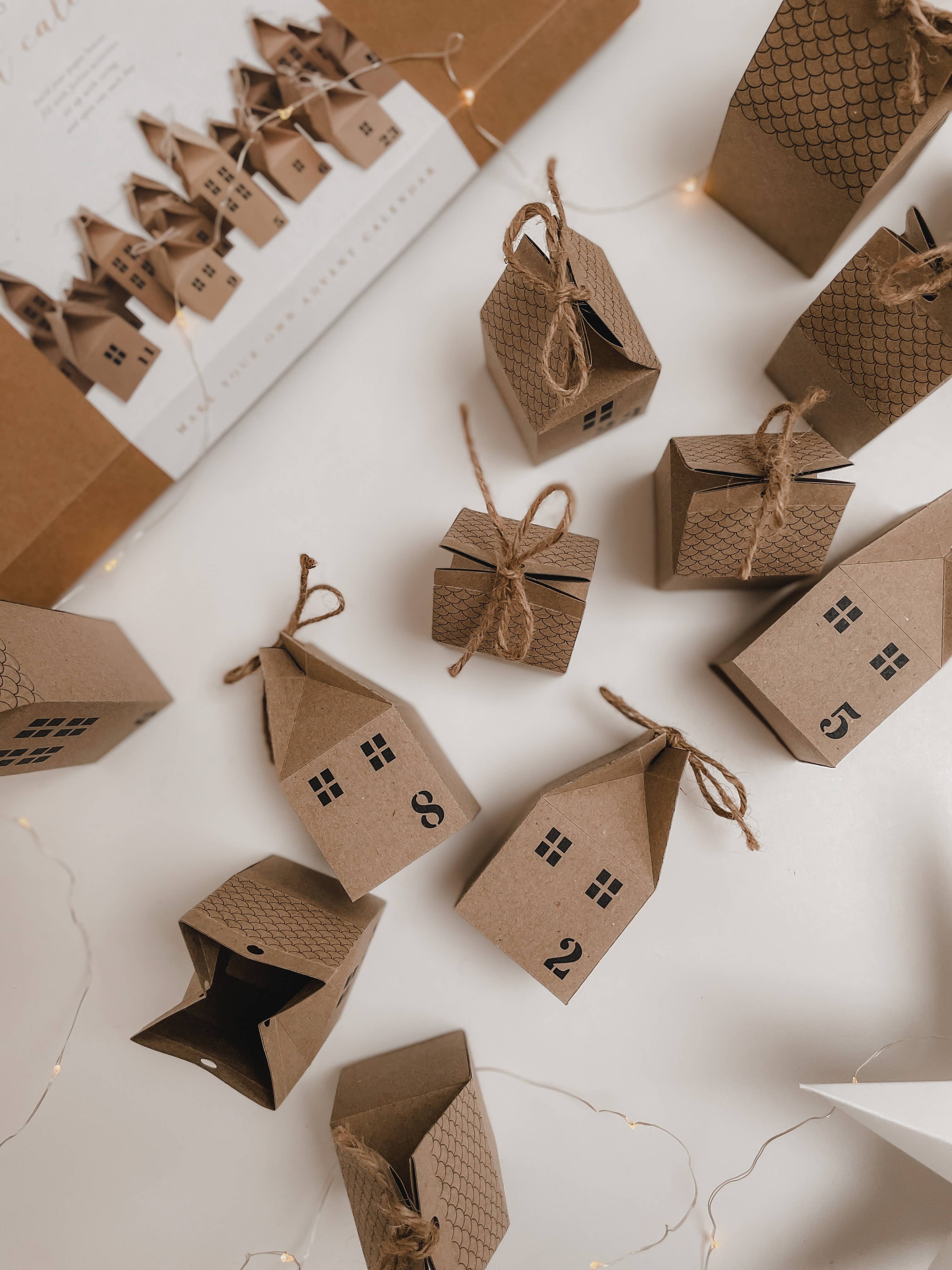 Head in t'Clouds - Wholesale DIY Craft Kit - DIY Advent Calendar Houses Kit11