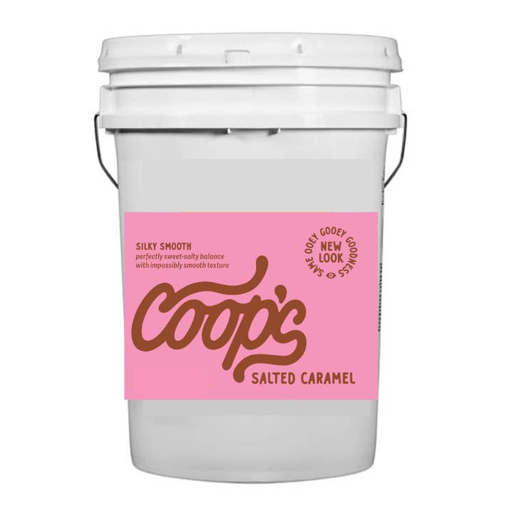 Salted Caramel Sauce - 40lb Pail for wholesale by Coop's