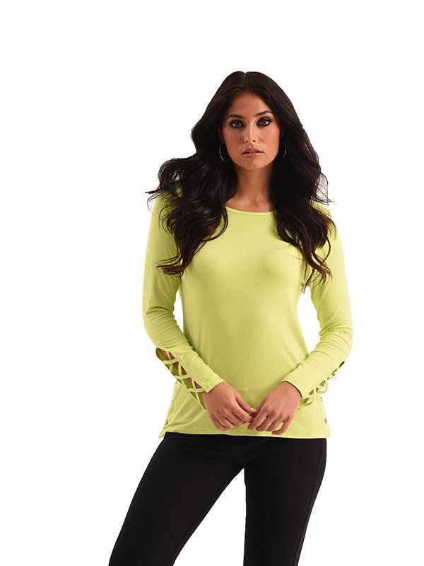 Arielle Langærmet Top for engroshandel hos French Kyss