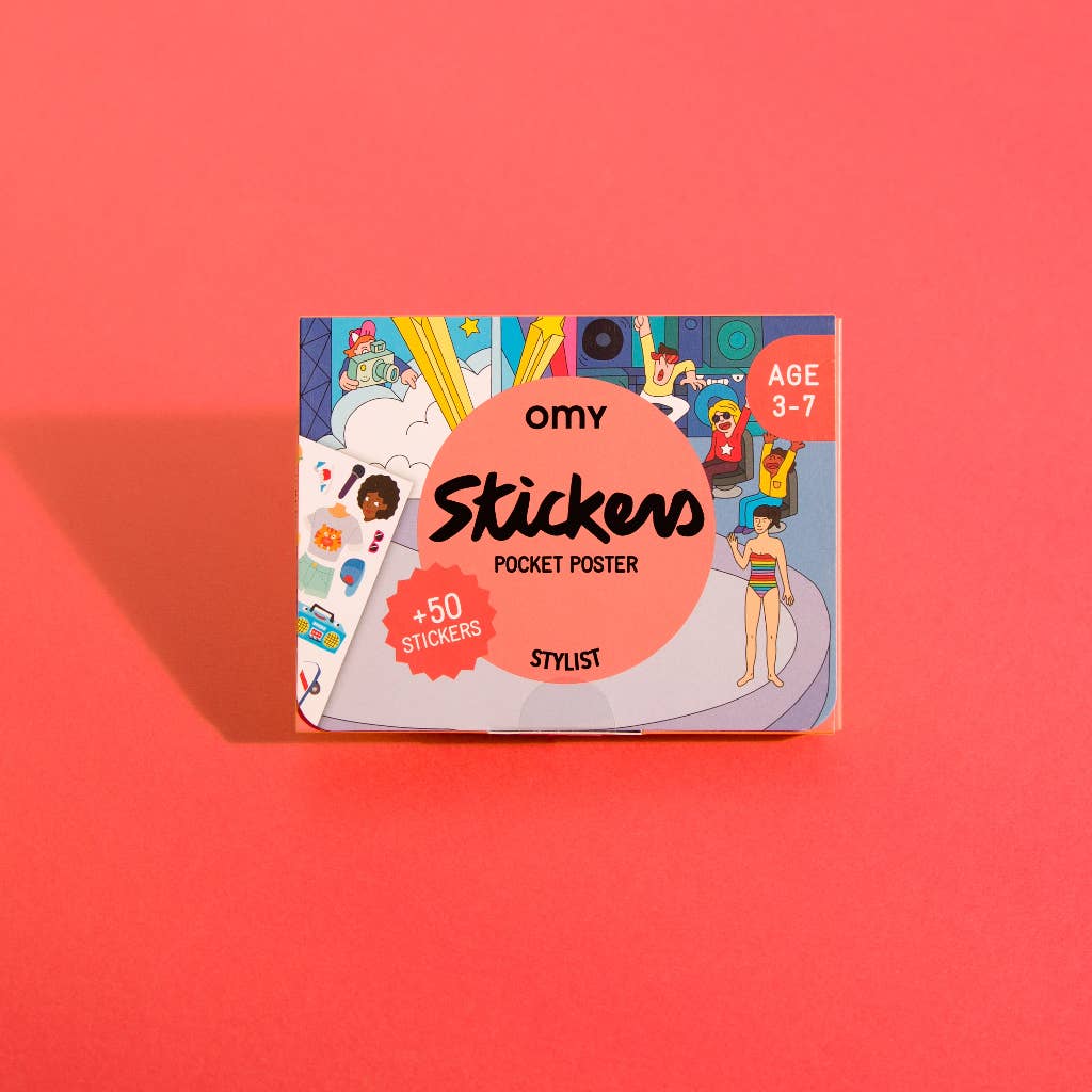 OMY - Wholesale Sticker - Kids & Baby - STICKER DECOR POCKET - FASHION STYLIST