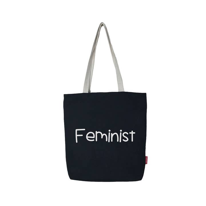 hello-bags – wholesale Bärkasse - Dam – TOTE VÄSKA (TYG VÄSKA) ”FEMINIST”