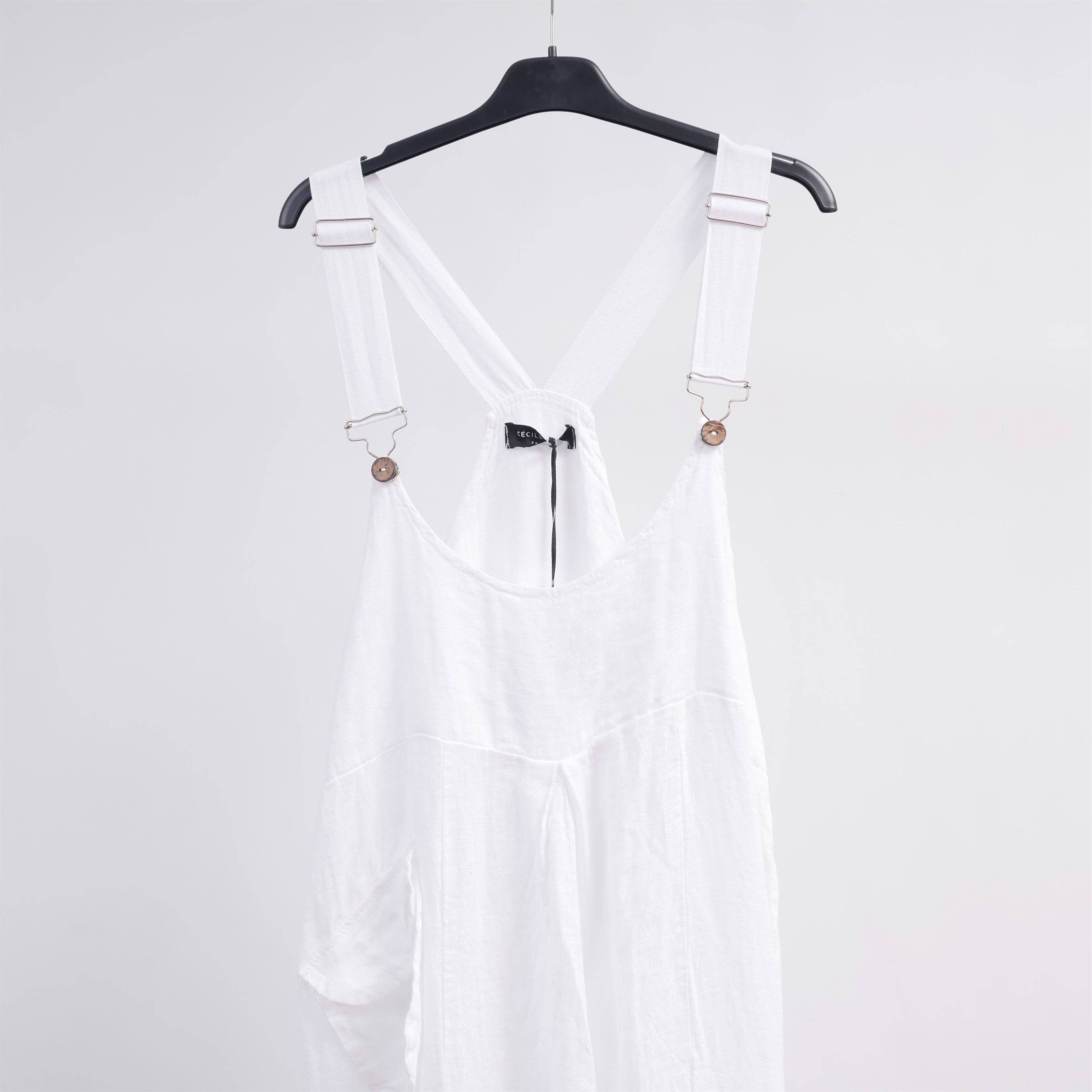 Cecile Wang - Wholesale Overalls - Women's - YX90420 linen jumpsuit14