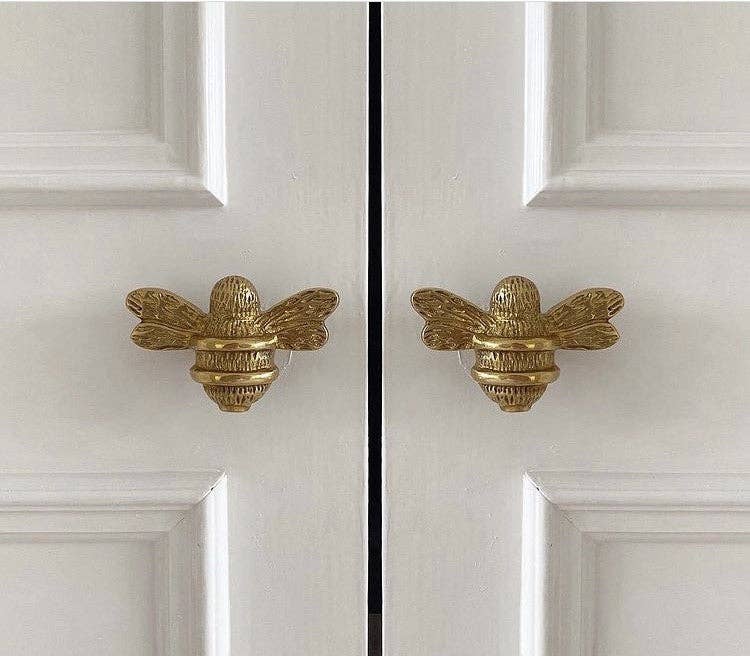 Brass bee - Wholesale Deurkruk/knop - Ladeknop in bijenmodel met messing afwerking9