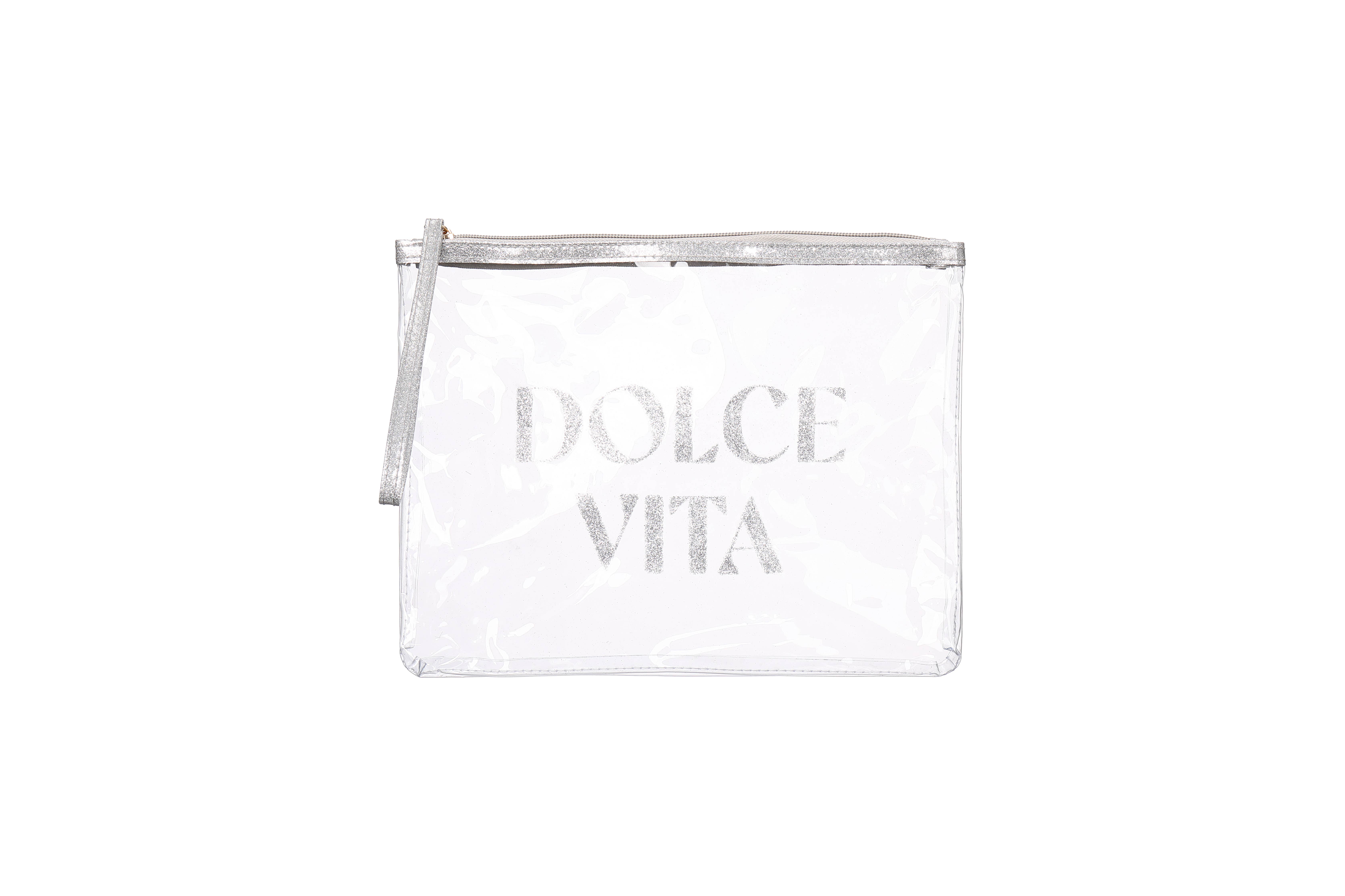 STELLA GREEN - Wholesale Flip Flops - Women's - Glittery Flip-Flops with Transparent Pouch5