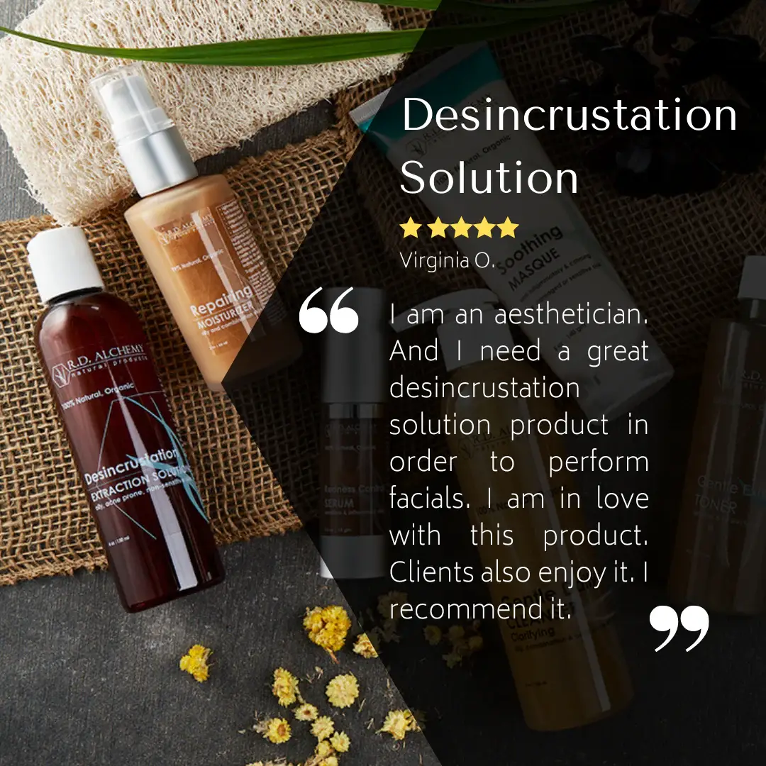 RD Alchemy Natural Products - Wholesale Facial Care Set/Kit - Desincrustation Solution3
