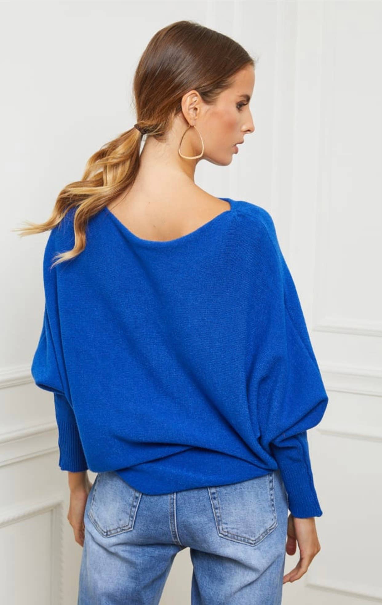 LÉA & LUC - Wholesale Knit Sweater - Women's - Star sweater REF. 009823