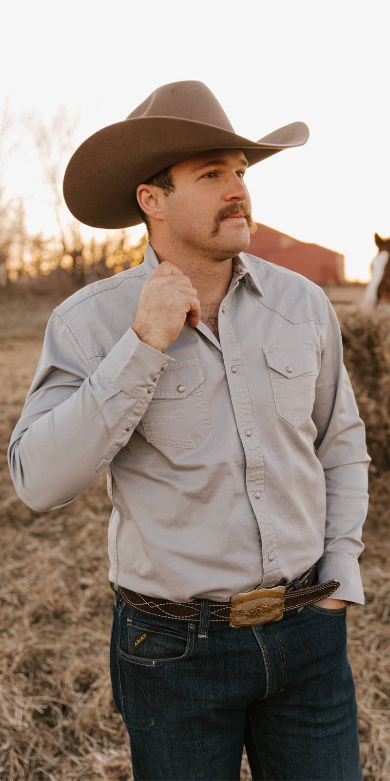 Off-White Herrskjorta M-25003 för wholesale på Faire1