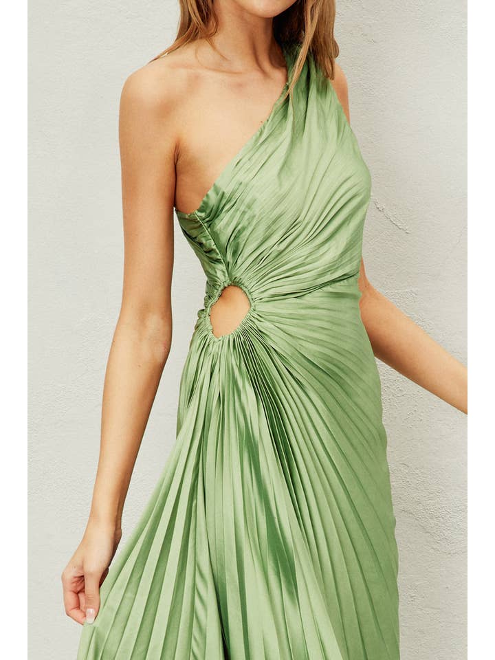 Dress Forum - Wholesale Dress - Women's - Olympia Asymmetrical Pleated Maxi Dress (1)11