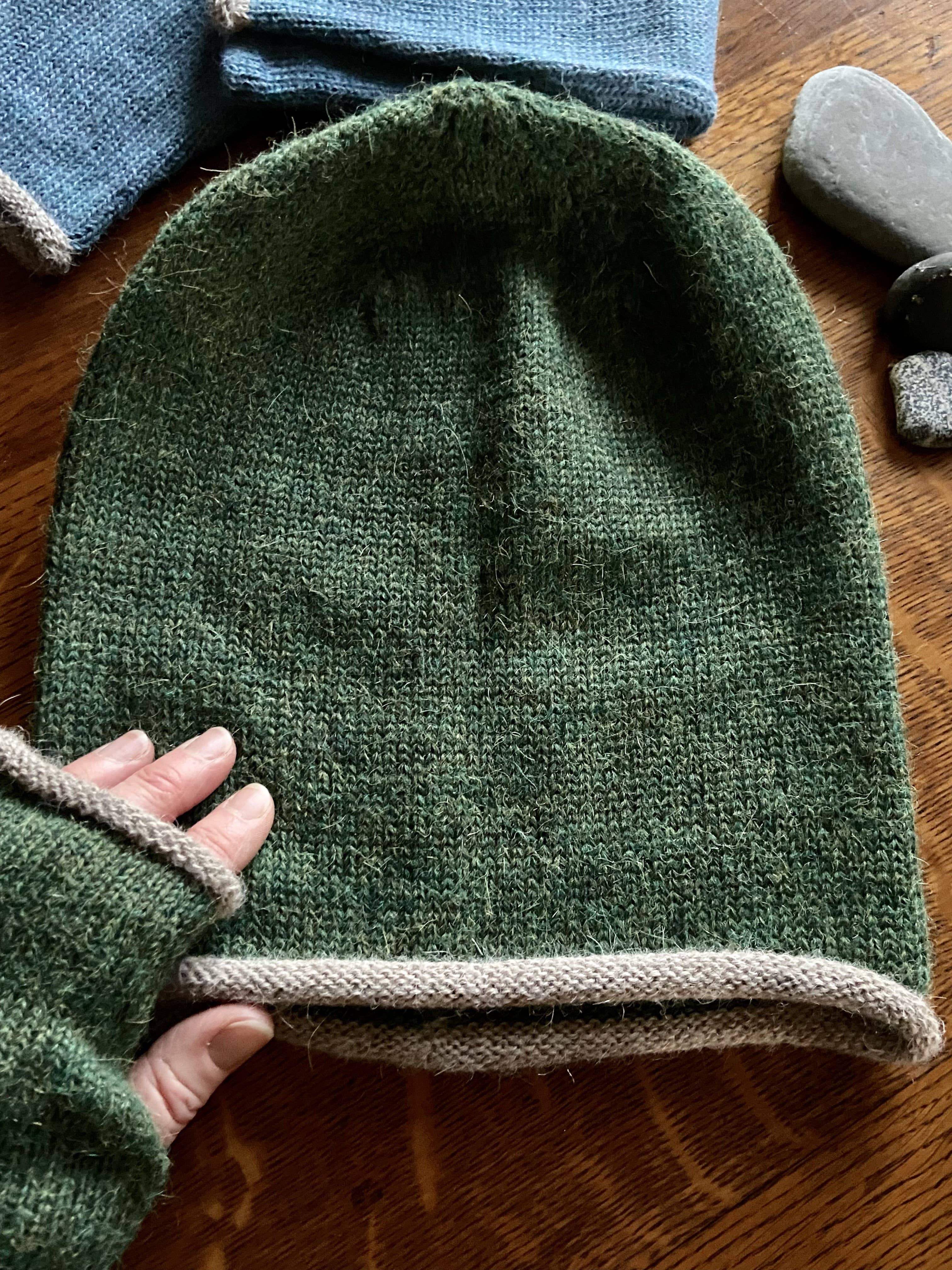 Samantha Holmes Alpaca Clothing and Gifts - Vendita all'ingrosso Berretto - Unisex - Berretto in maglia jersey 100% alpaca12