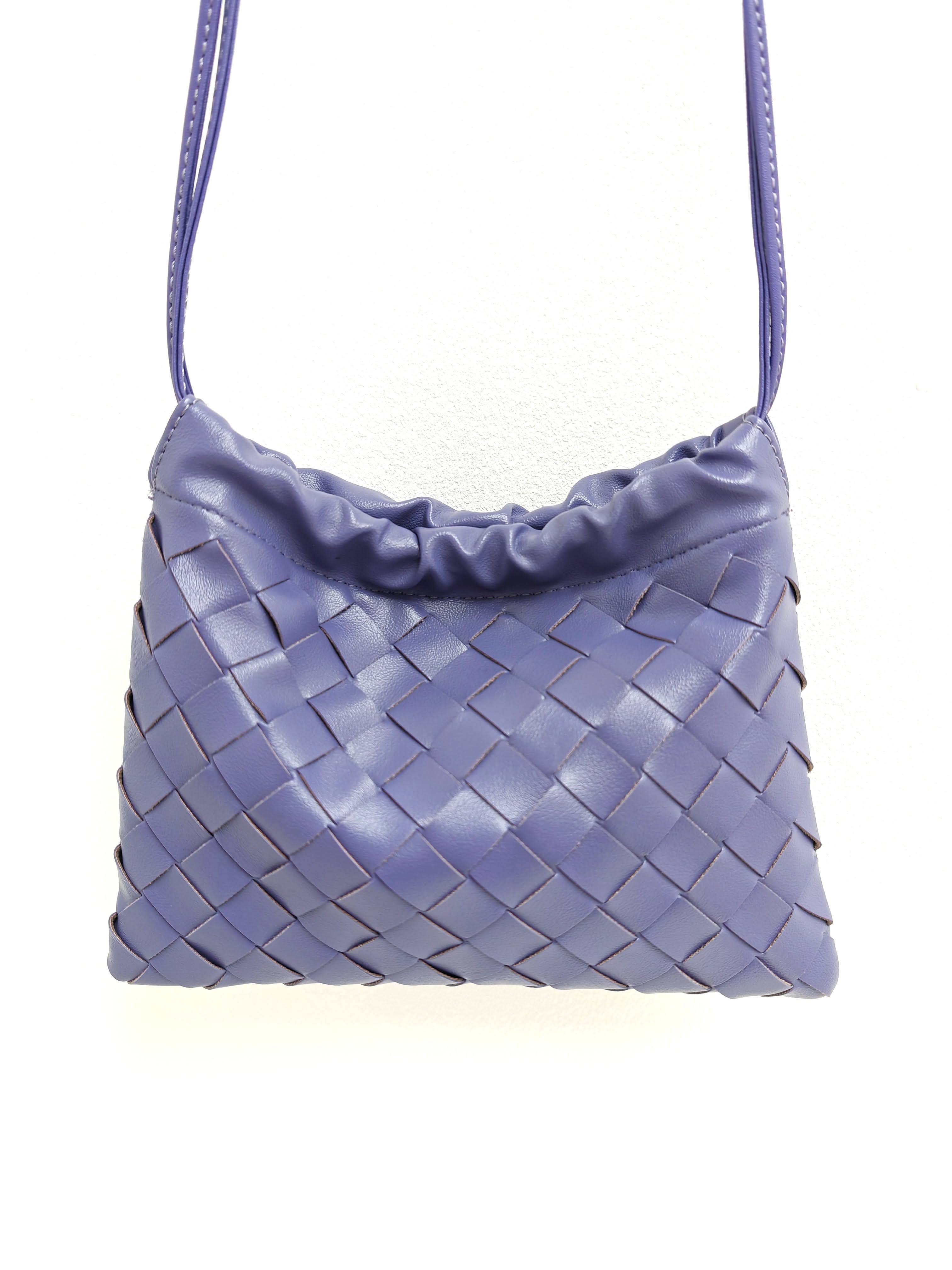 Superbia – wholesale Crossbody bag – Women's – Handmade Woven Premium Pu Mobile Bag Essential BagB218322