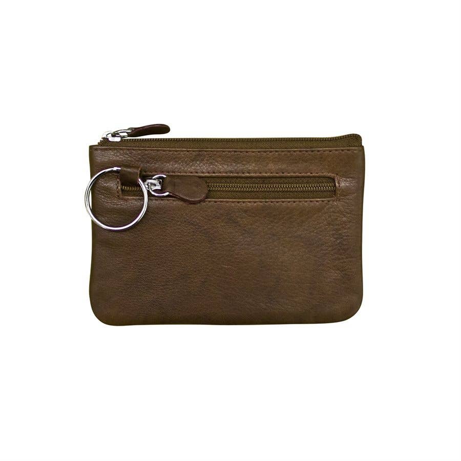 ili New York – wholesale Coin purse – Women’s – 6413 Leather Coin Purse With Key Ring15