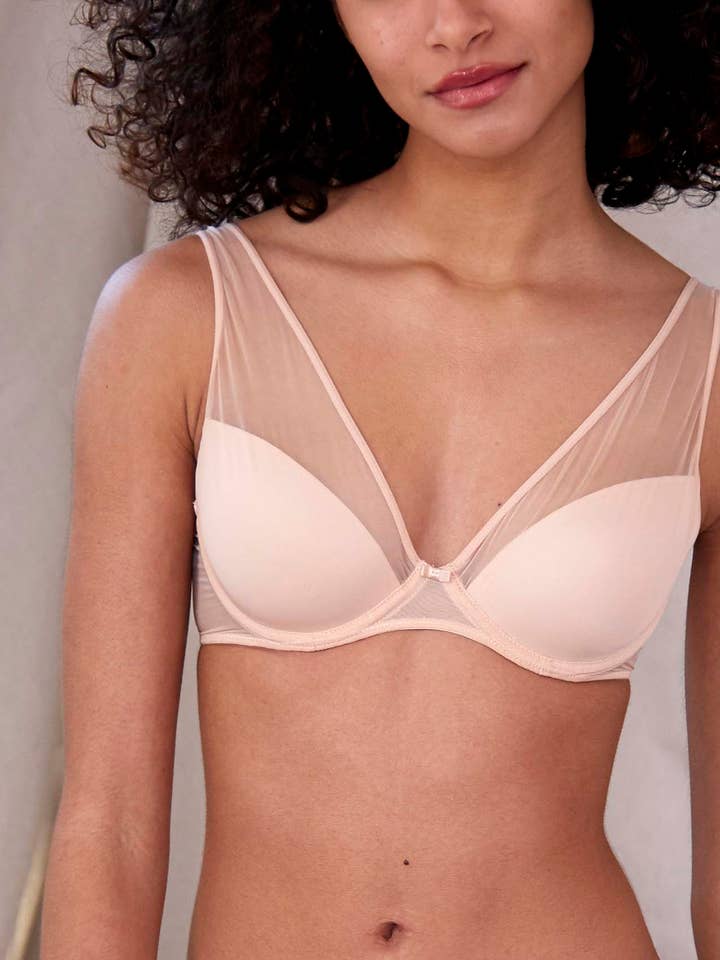 Timpa Lingerie - Vente Soutien-gorge – femme - Soutien-gorge plongeant Camille