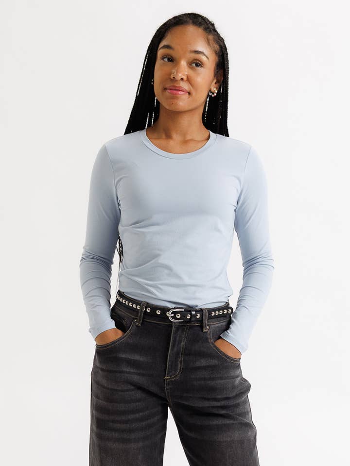 Essential långärmad T-shirt för wholesale av Garden Naked