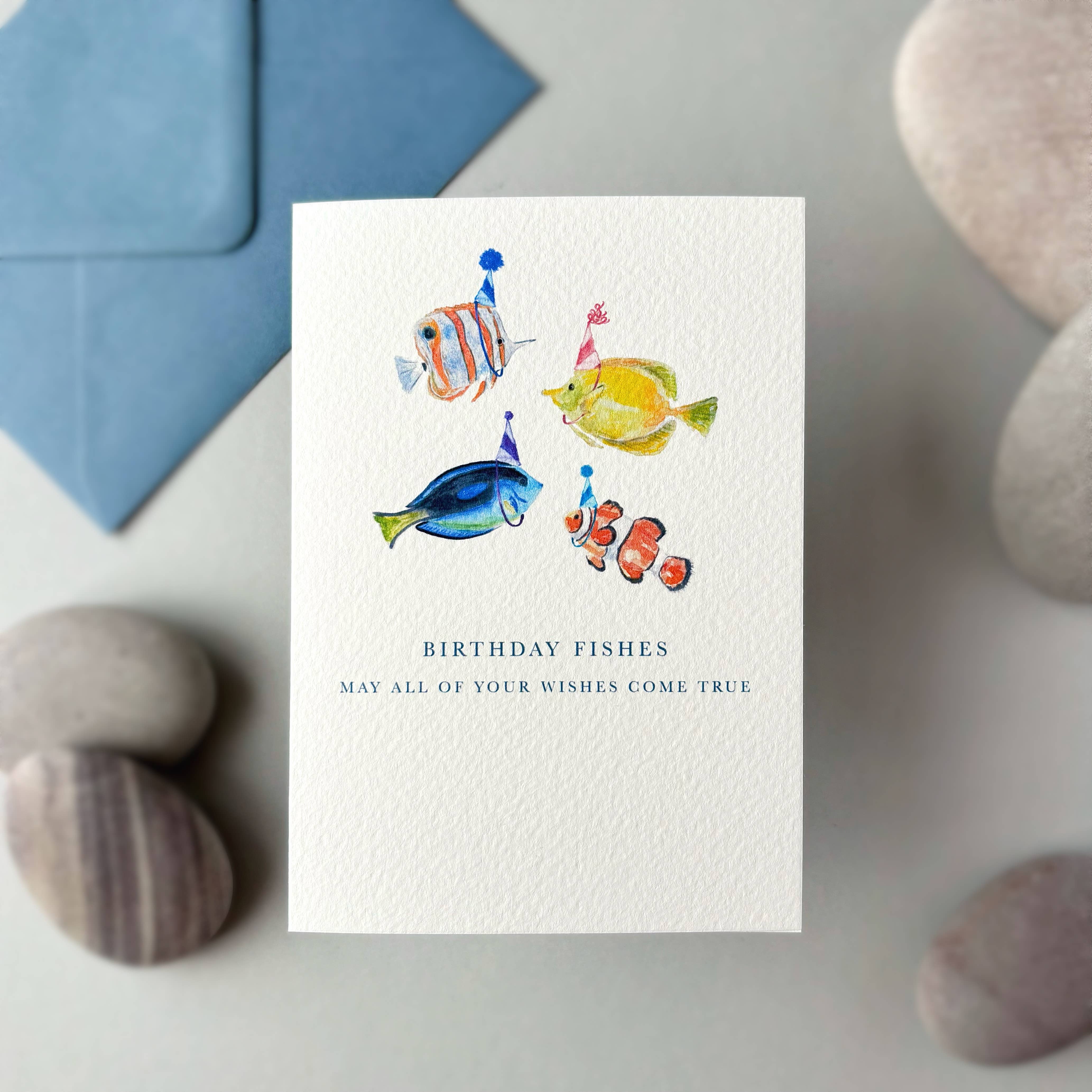Honey and Incense - Wholesale Birthday Card - Birthday Fishes Card | Seas the Day