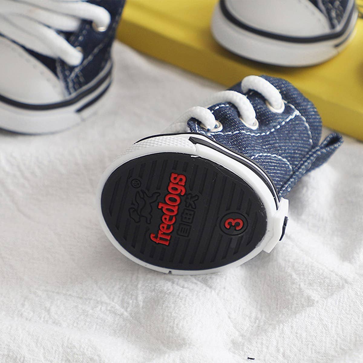 BLUE All-Season Canvas Dog Shoes – Casual & Durable_CWMM7256 for wholesale on Faire3