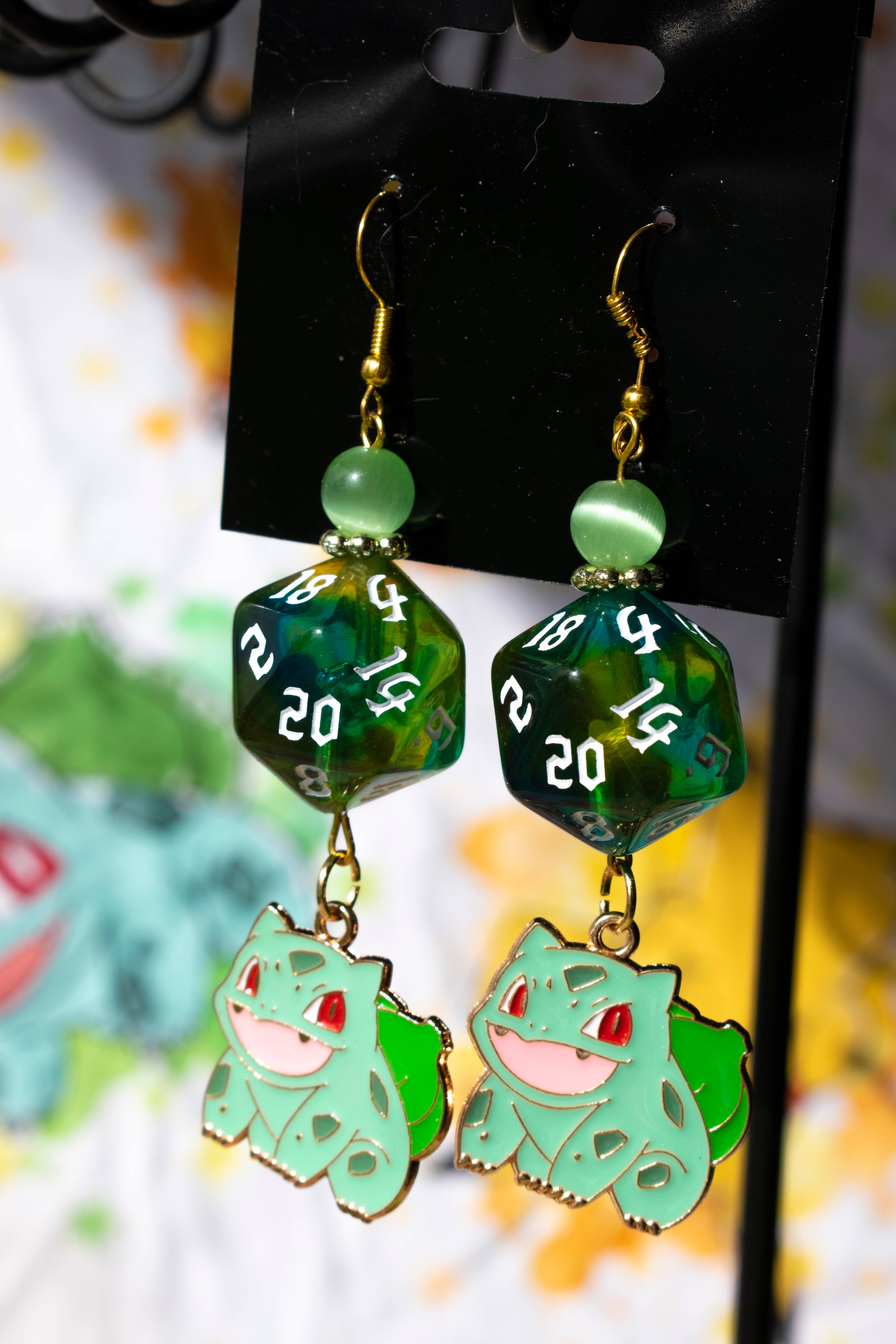 Melody's Menageries (Critical Crystals) - Wholesale Jewelry Set - Dice earring wholesale box32