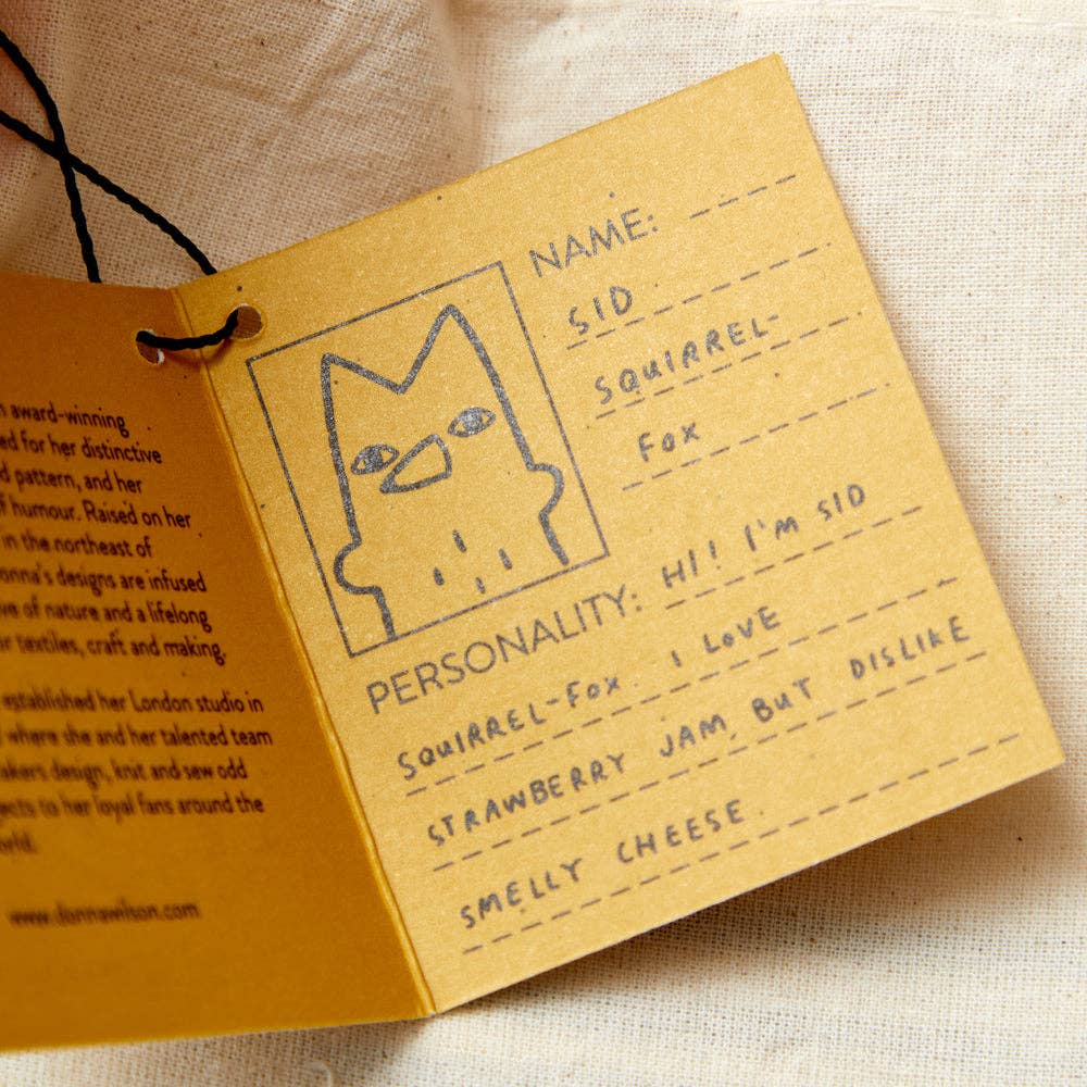 Donna Wilson - Vente Peluche – enfant et bébé - Sid, jouet en coton écureuil2