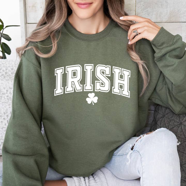 Blanc irlandais pour la vente par Trendy Tees Wholesale And Boutique