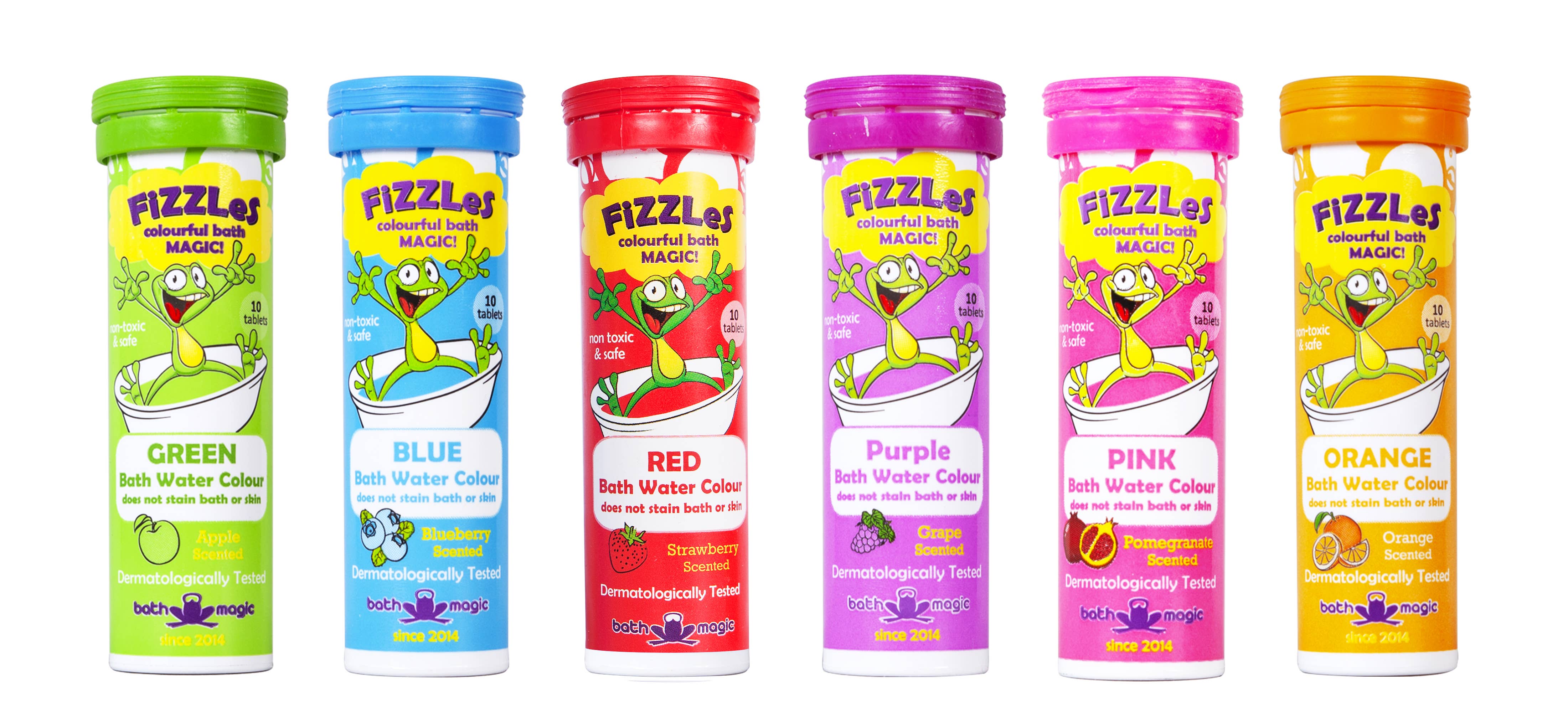 Afri-Imports - Wholesale Bath Bomb/Fizz - FiZZleS - 3 Pack Colourful Bath Magic for Kids (2 options)14