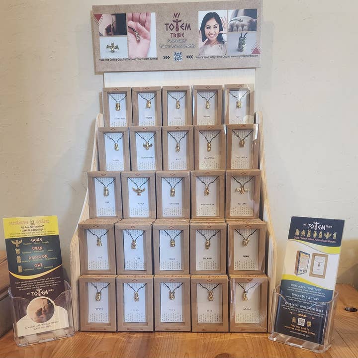 My Totem Tribe - Wholesale Jewelry Stand & Display - My Totem Tribe Wooden Display2