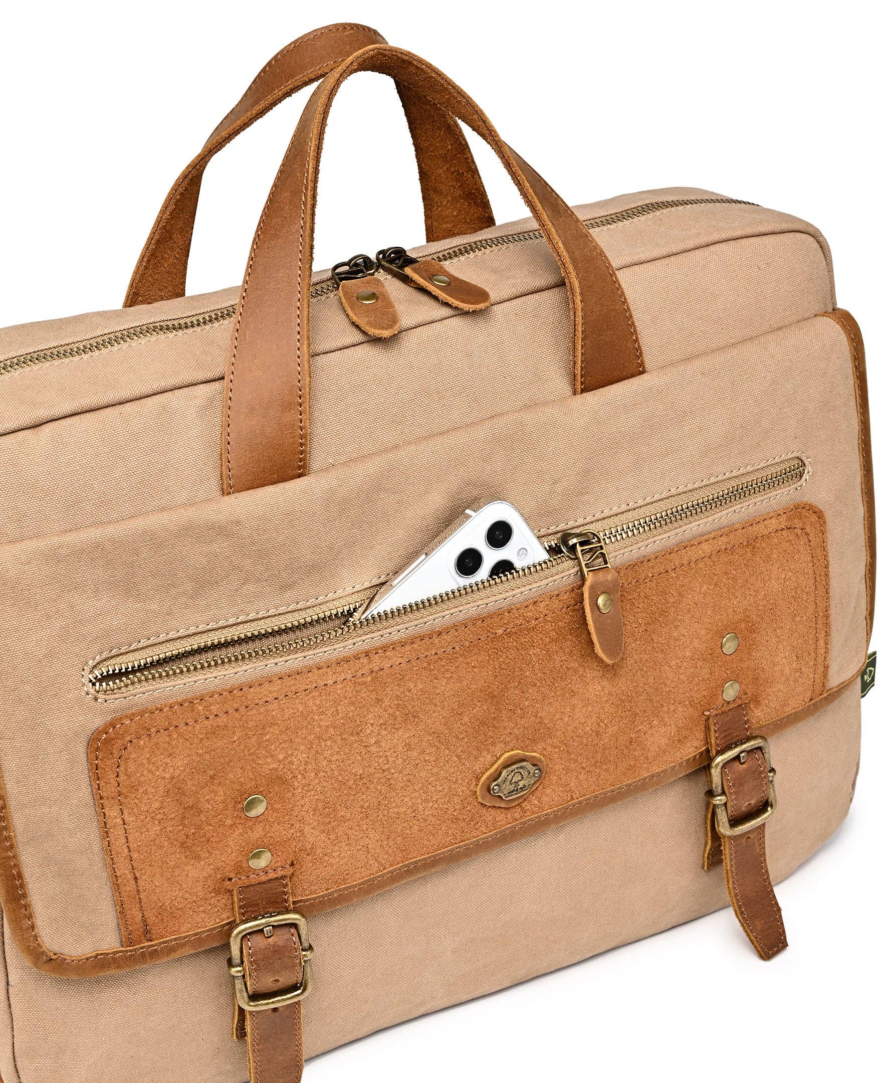 TSD Brand – wholesale Briefcase – Unisex – Valley Oak Canvas Brief Bag40