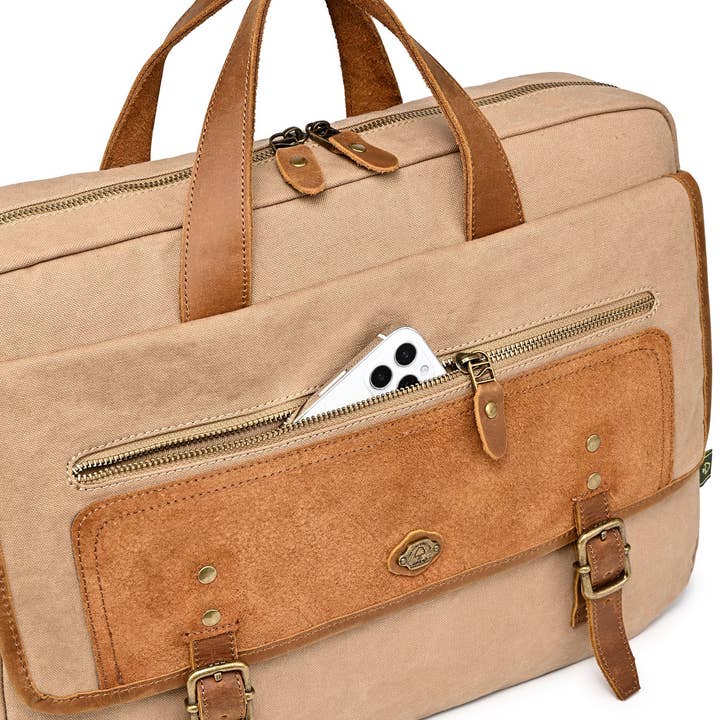 TSD Brand – wholesale Briefcase – Unisex – Valley Oak Canvas Brief Bag40