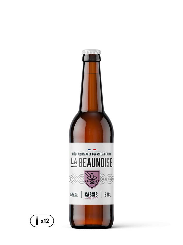 La Beaunoise - Cassis 12 x 33cl for wholesale by Brasserie de France