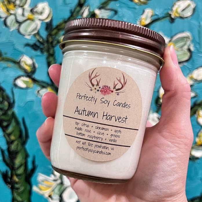 Autumn Harvest 100% Soy Candles & Wax Melts for Fall for wholesale by Perfectly Soy Candles