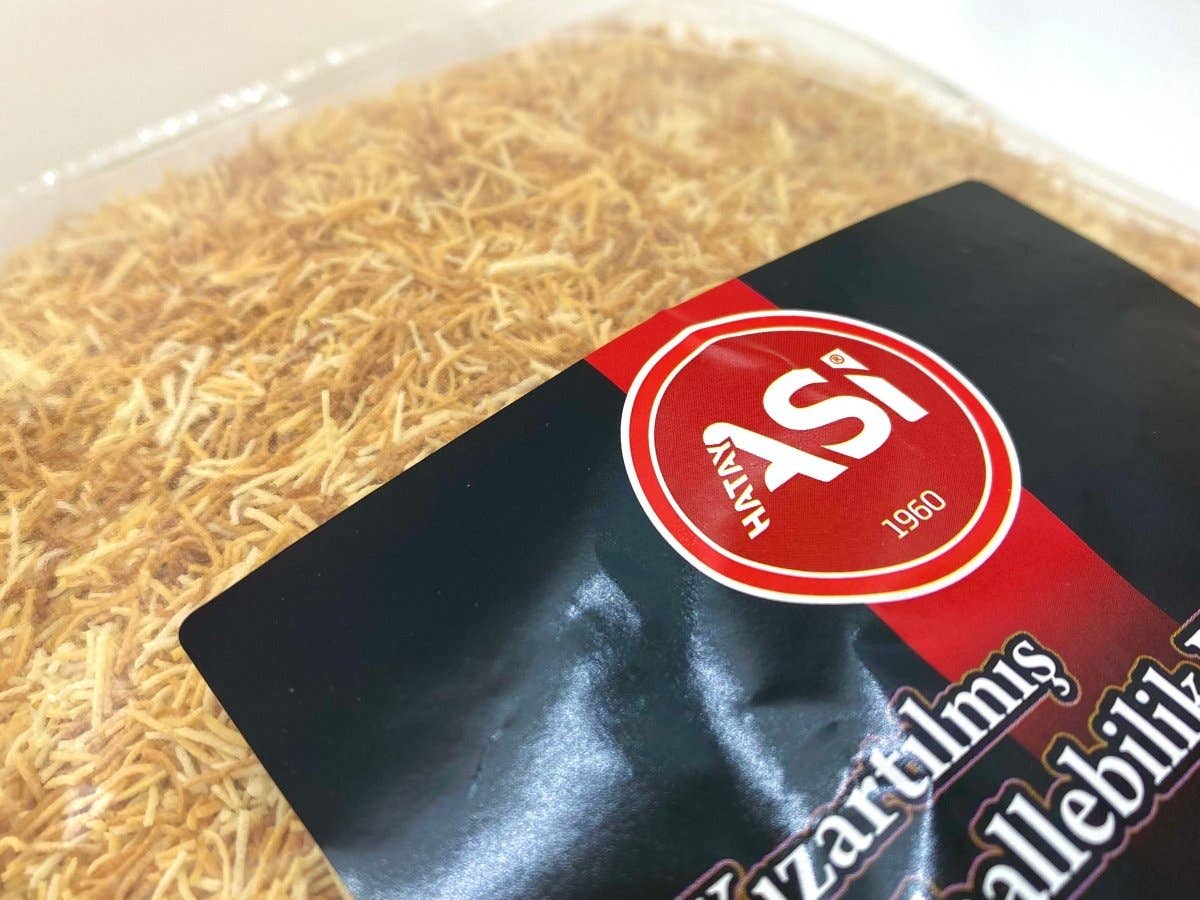 Aladdin – chocolate de culinária por atacado – Chocolate de Dubai com Kataifi Kadayif Torrado 1kg Turco Premium1