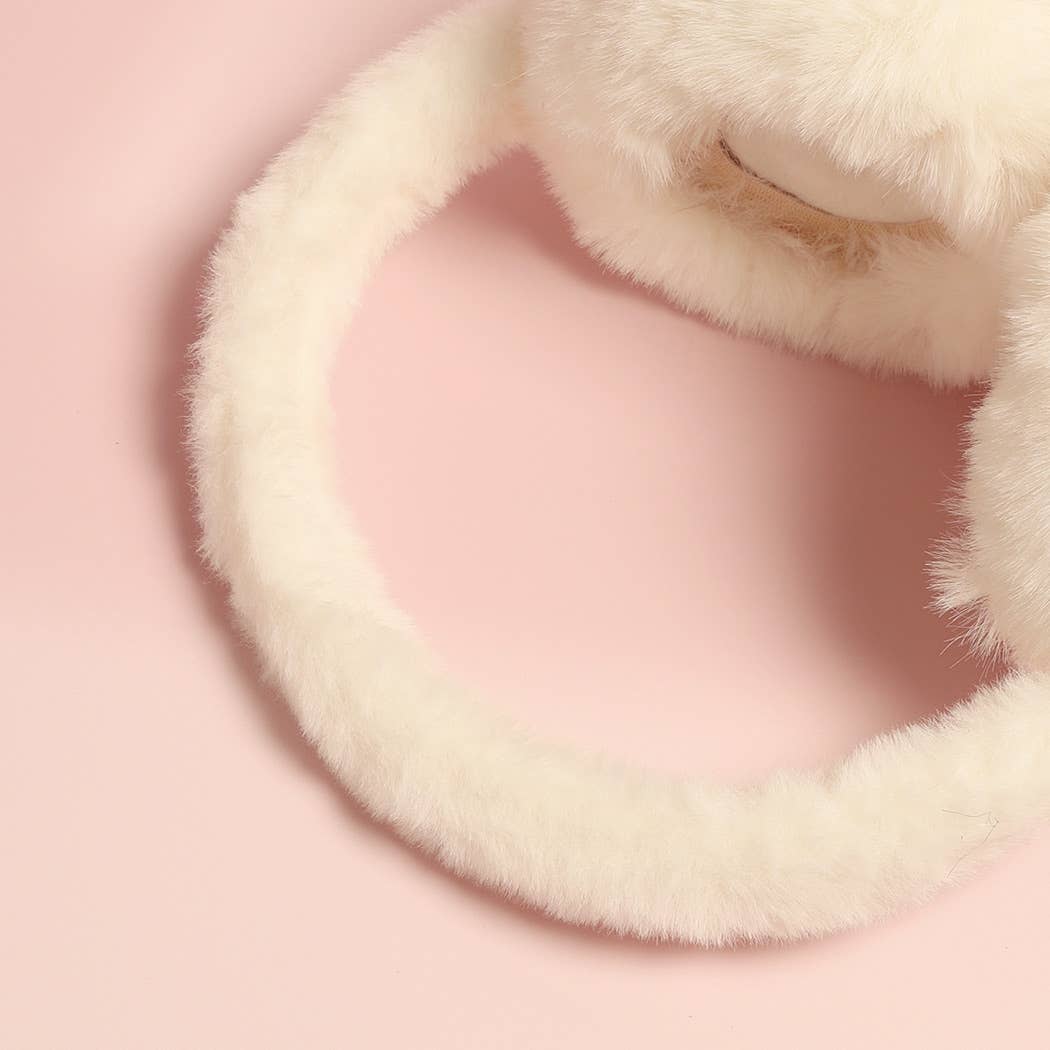 Fashion City - Wholesale Earwarmers/Ear Muffs - Women's - Bow Detailed Faux Fur Luxury Soft Earmuffs6