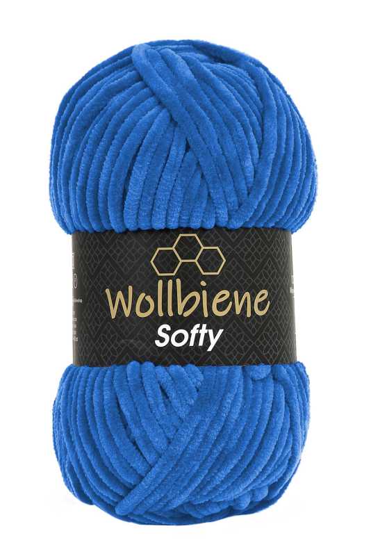 Wollbiene - Vendita all'ingrosso Lana - Wollbiene Softy chenille in micropoliestere 100 g filo grosso per maglia e uncinetto9