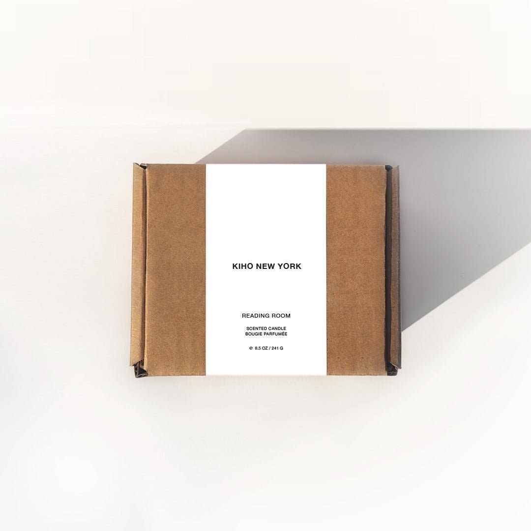 KIHO NEW YORK – wholesale Jar/filled candle – Reading Room Candle4