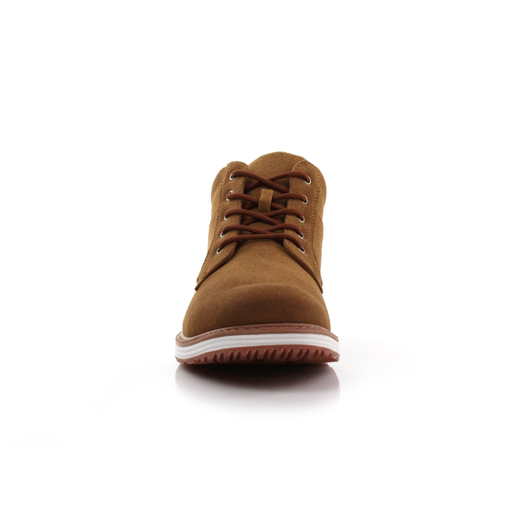JAX Ferro Aldo Men's Lifestyle Sneakers in Toffee Suede for wholesale on Faire2