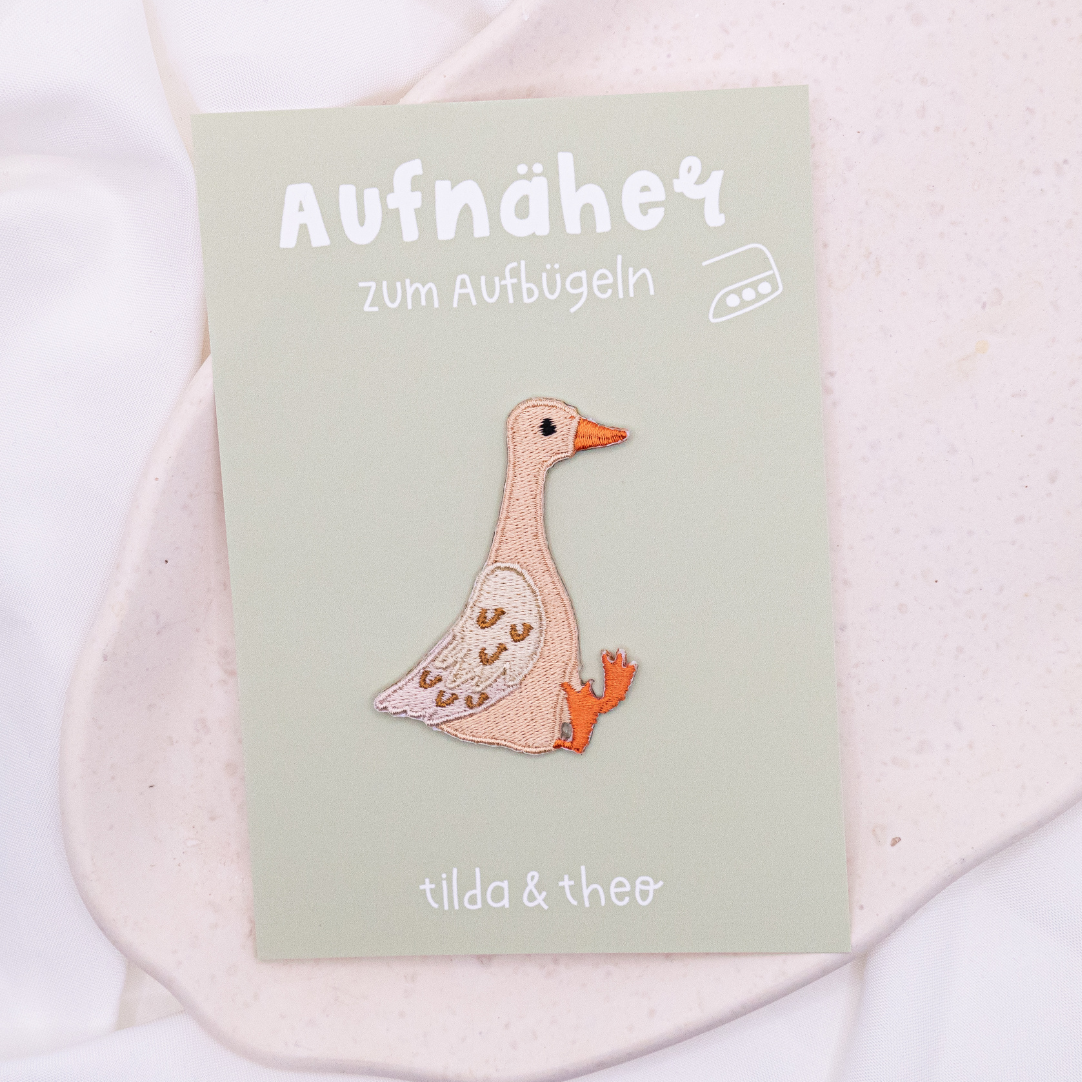 Tilda&Theo - Wholesale Patch - Patch goose patch children's shirt geese - shirt Iron On3