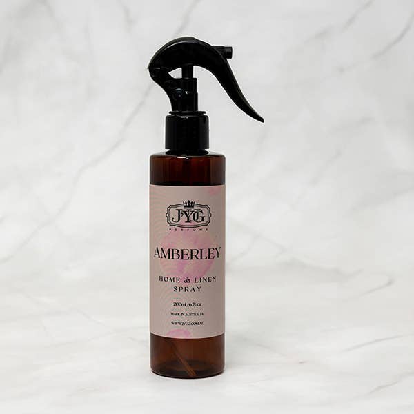 Spray para Casa e Linho Amberley 200ml | Açafrão Jasmim Madeira de Âmbar por atacado de JYUG Australia