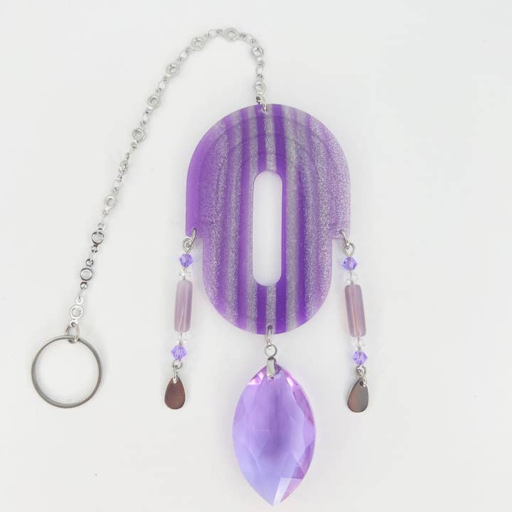 Oval Drop Suncatcher for wholesale by Emaloe’s Thingys